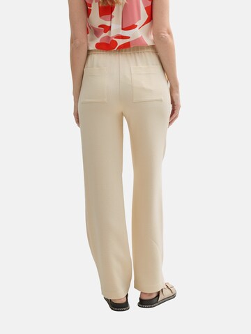 TOM TAILOR Regular Hose 'LEA' in Beige