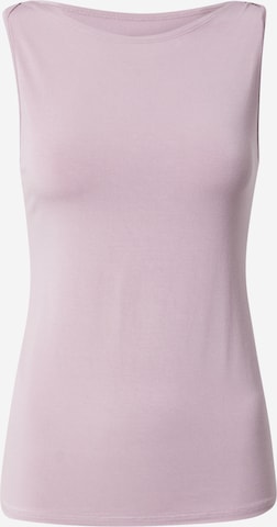 CURARE Yogawear Αθλητικό τοπ 'Flow' σε ροζ: μπροστά