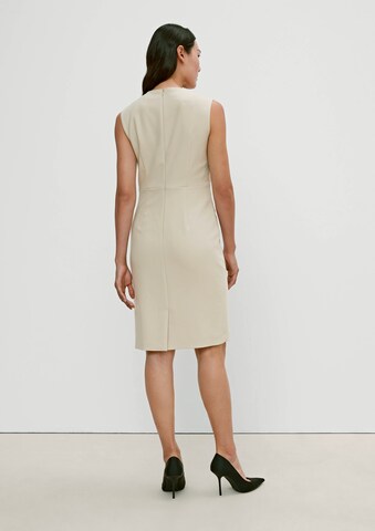 COMMA Sheath Dress in Beige