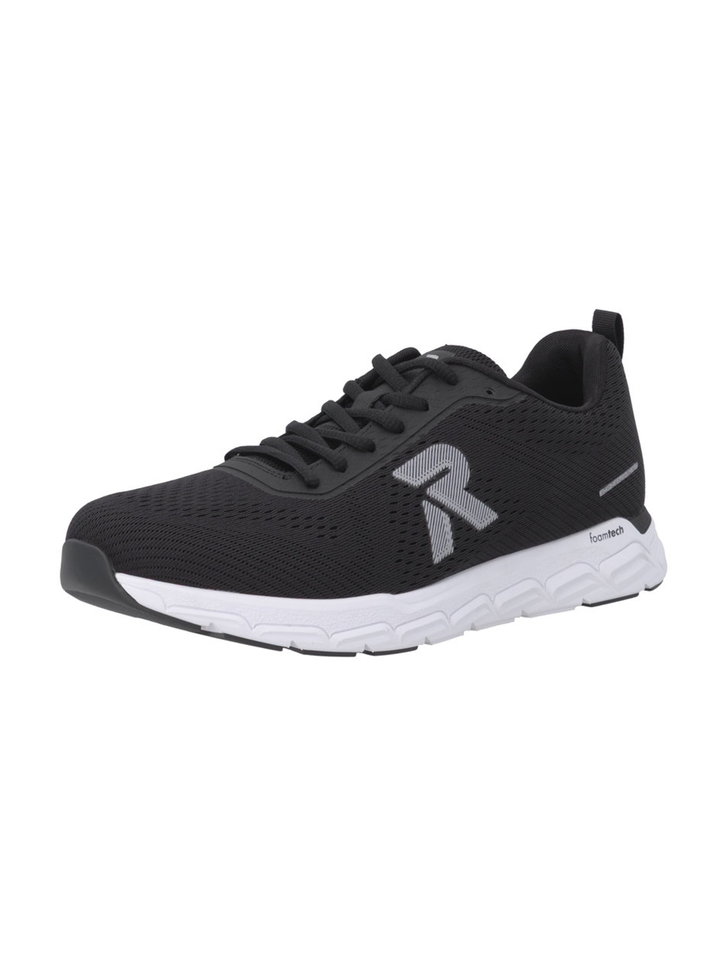 Rieker Sport Sneakers in Black: front