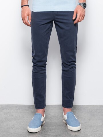Regular Pantalon chino 'P1059' Ombre en bleu