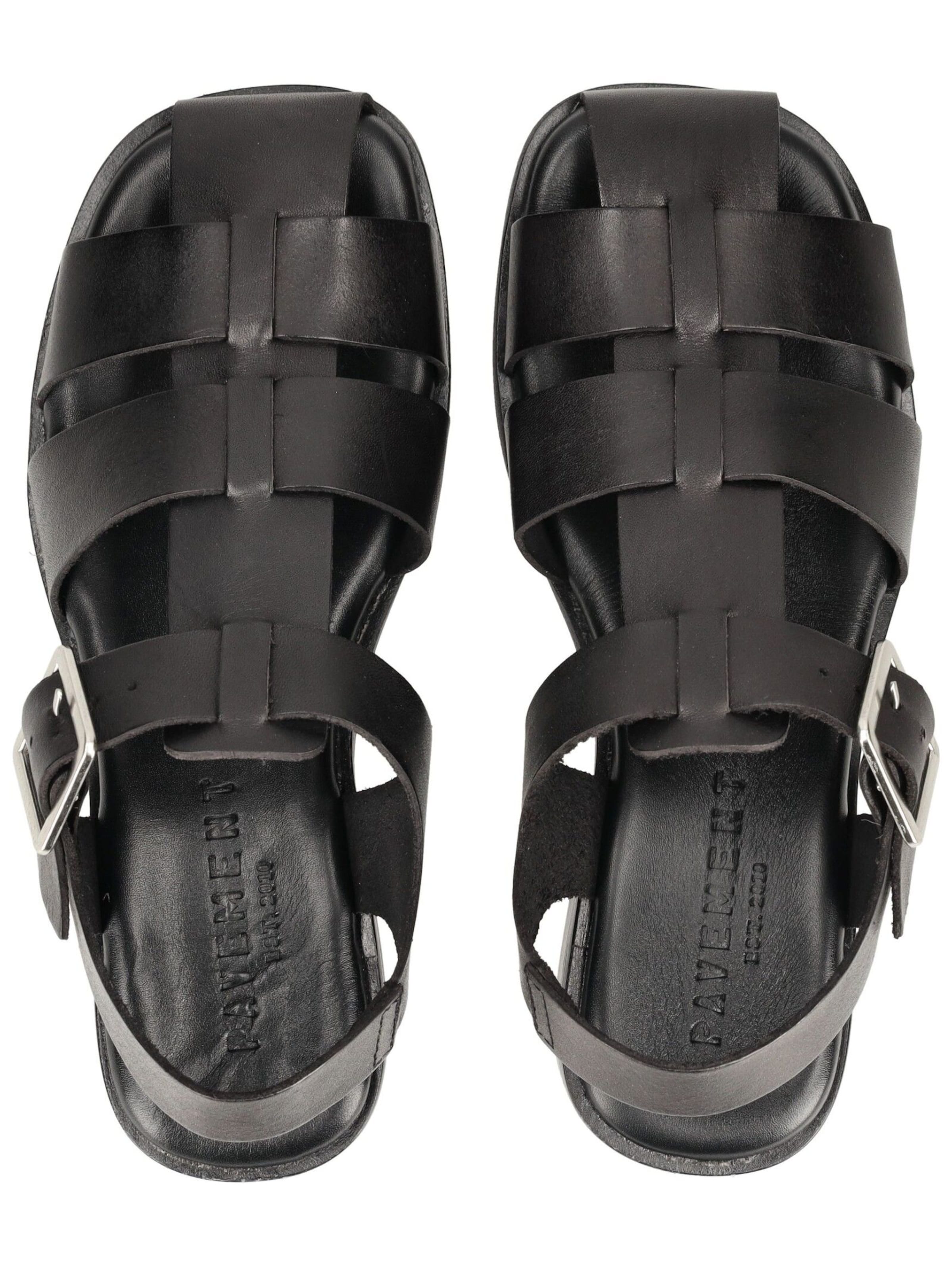 Sandales à lanières PAVEMENT en noir