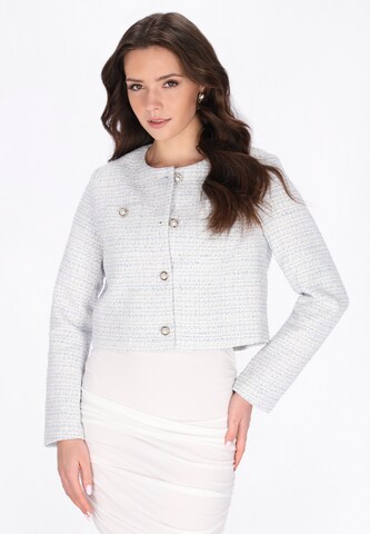 faina Blazer in Blue: front