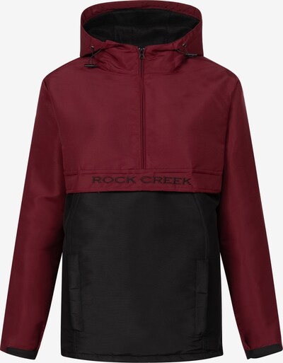 Rock Creek Jacke in weinrot / schwarz, Produktansicht
