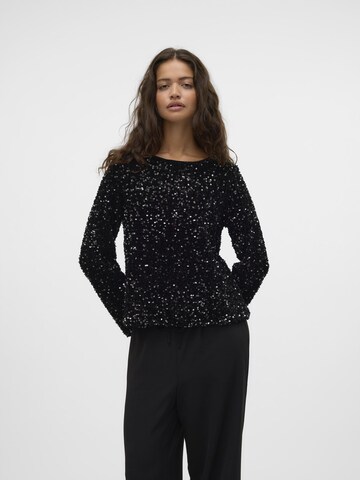 juoda VERO MODA Marškinėliai: priekis