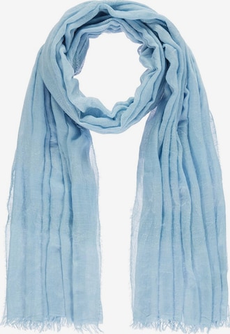 Passigatti Wrap 'Schal m. Silber-Lurexeffekten' in Blue: front
