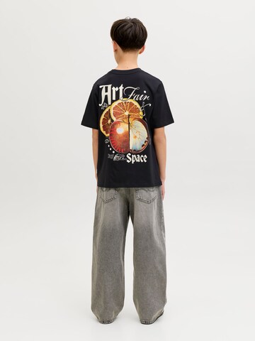 Jack & Jones Junior T-Shirt in Schwarz: Vorderseite