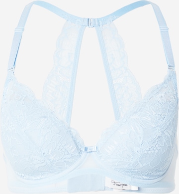 Invisible Soutien-gorge 'Amourette Charm' TRIUMPH en bleu : devant