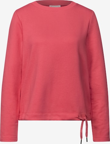 STREET ONE Sweatshirt in Pink: Vorderseite