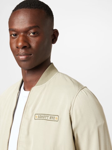 Schott NYC Between-Season Jacket 'CALIPSO' in Beige