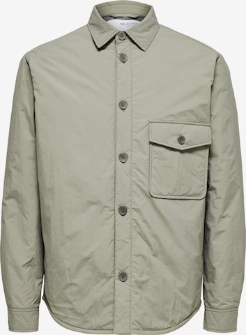 Veste mi-saison 'HAMISH' SELECTED HOMME en vert : devant