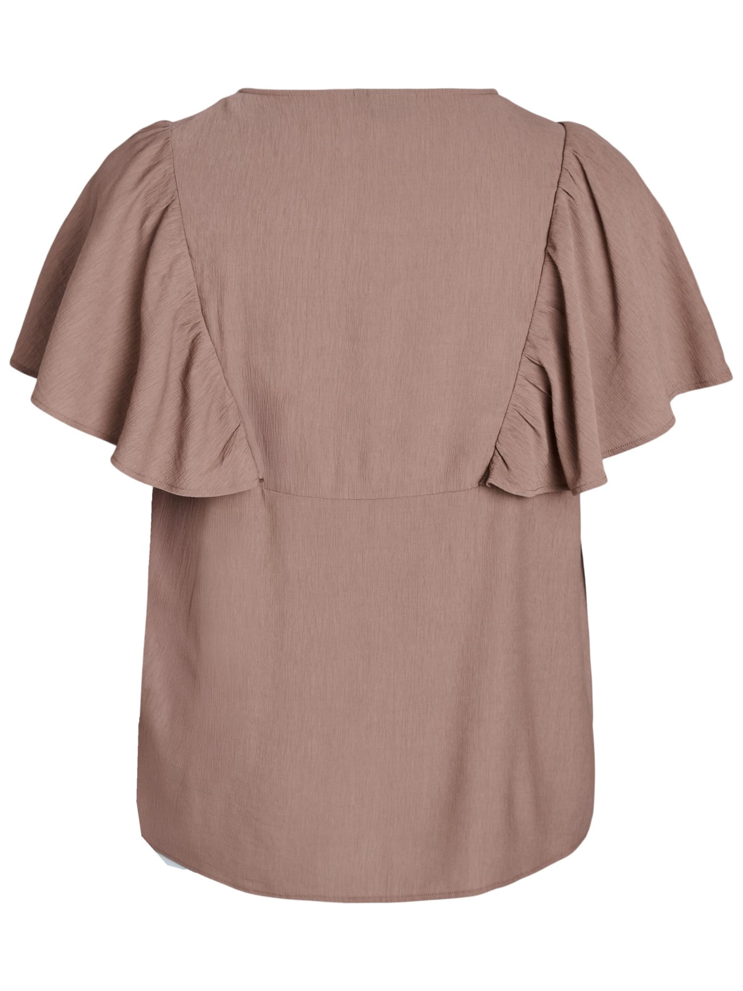 Zizzi Блузка 'MKAVIA' в Коричневый