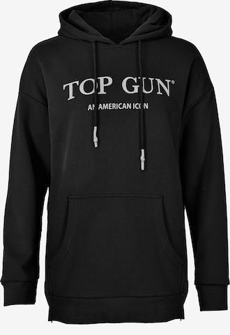 TOP GUN Sweater in Black: front