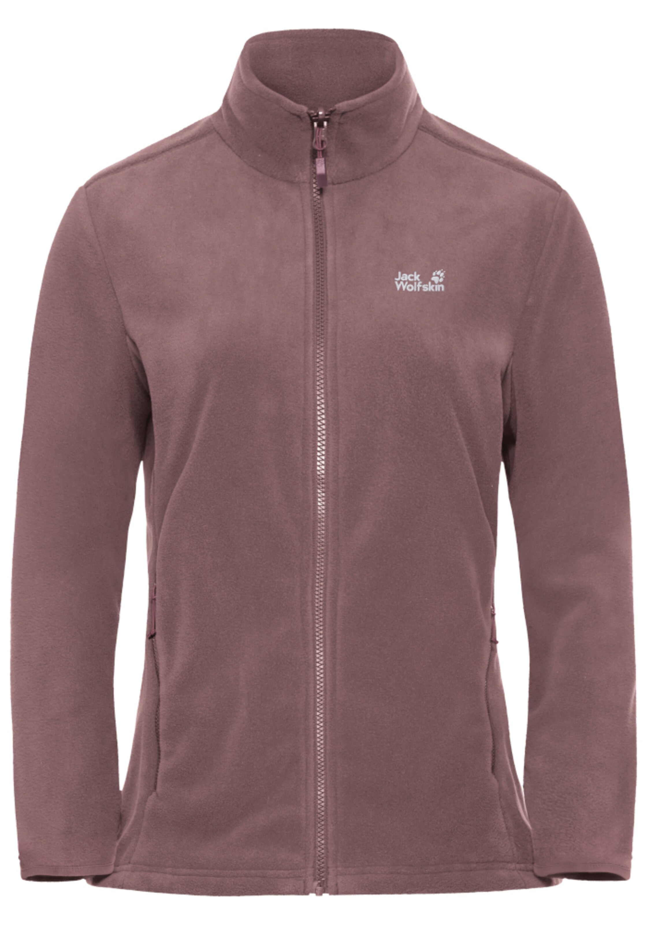 JACK WOLFSKIN Fleecejacke in Lila: Vorderseite