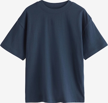 T-Shirt Next en bleu : devant