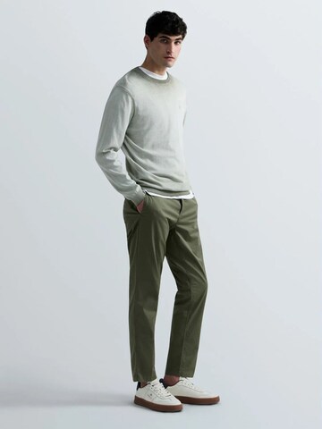REPLAY Regular Broek in Groen