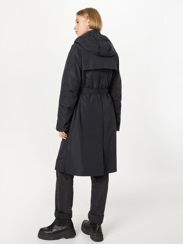 Krakatau Between-seasons coat in Black