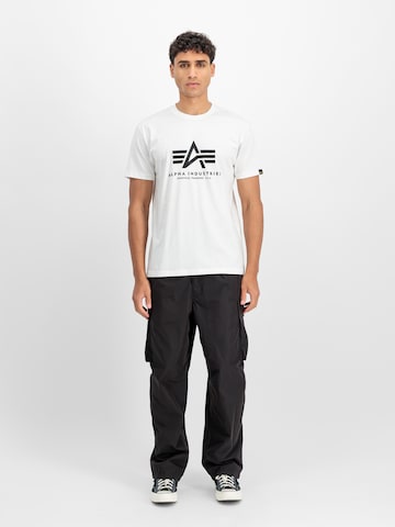ALPHA INDUSTRIES Shirt in Wit