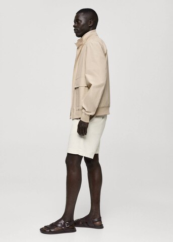 MANGO MAN Jacke 'Jonh' in Beige