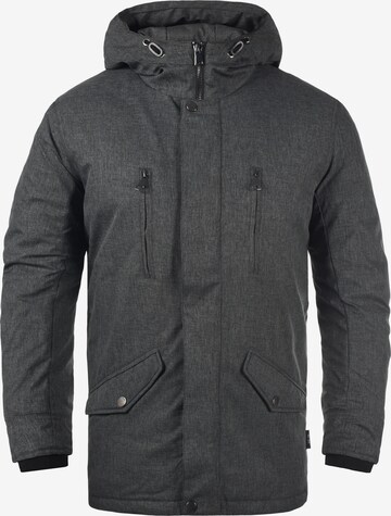 INDICODE JEANS Winter Parka 'Scipio' in Grey: front