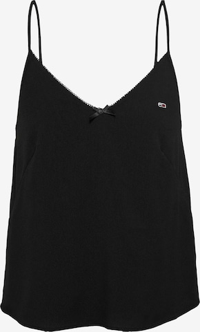 Haut Tommy Jeans en noir : devant