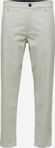 SELECTED HOMME Lærredsbukser 'York' i beige: forside