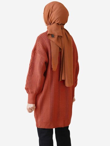 Bigdart Knit cardigan in Brown