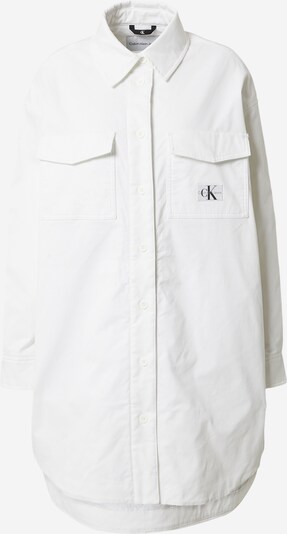 Calvin Klein Jeans Starpsezonu jaka, krāsa - balts, Preces skats