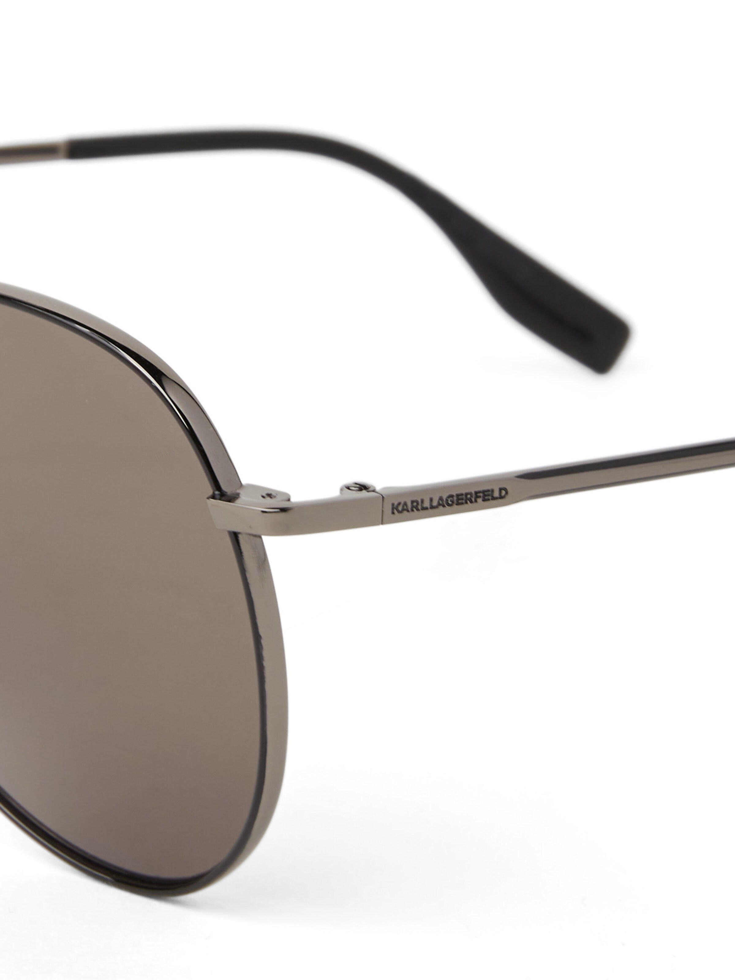 Karl Lagerfeld Napszemüveg ' SONNENBRILLE MIT KARL-LOGO ' - fekete