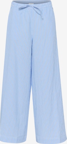 Kaffe Wide leg Trousers 'Dabra' in Blue: front