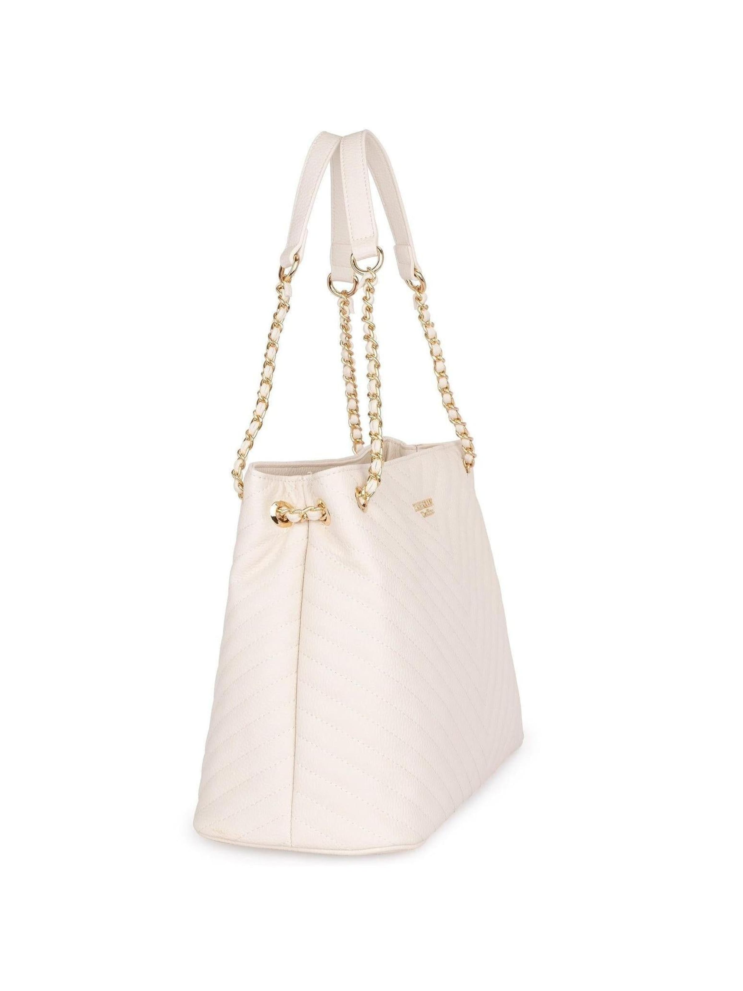 Princely London - Bolso de mano 'Nina' en blanco