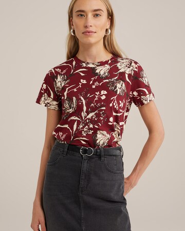WE Fashion Shirt in Red: front