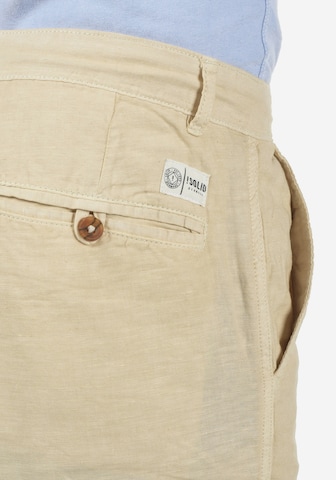 !Solid Regular Broek 'Loran' in Beige