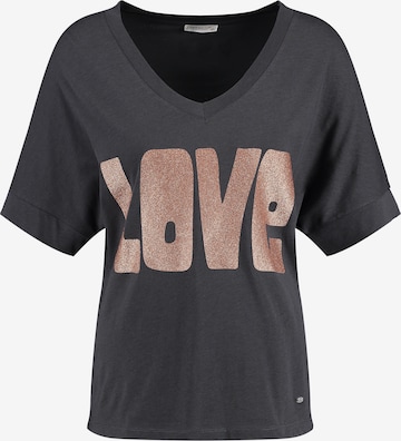 T-shirt 'WT LONELY' Key Largo en gris : devant