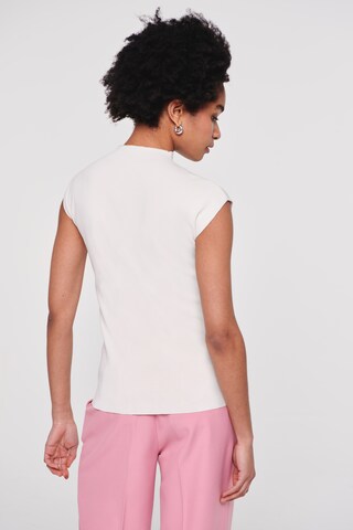 Pull-over 'Henley Grow On' Aligne en blanc