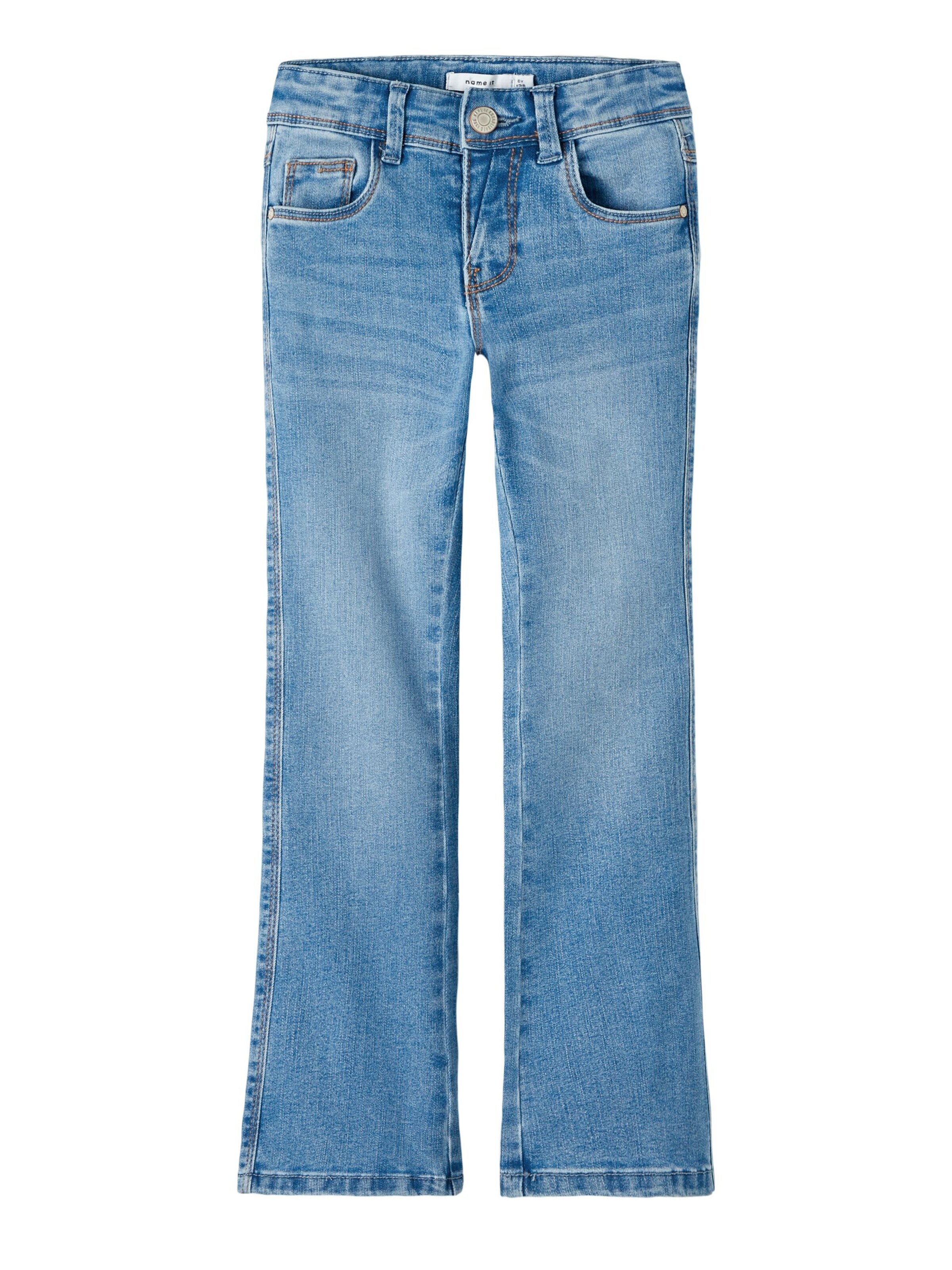 NAME IT Jeans 'Bootcut Jeanshose'‌‌ in Blau: Vorderseite