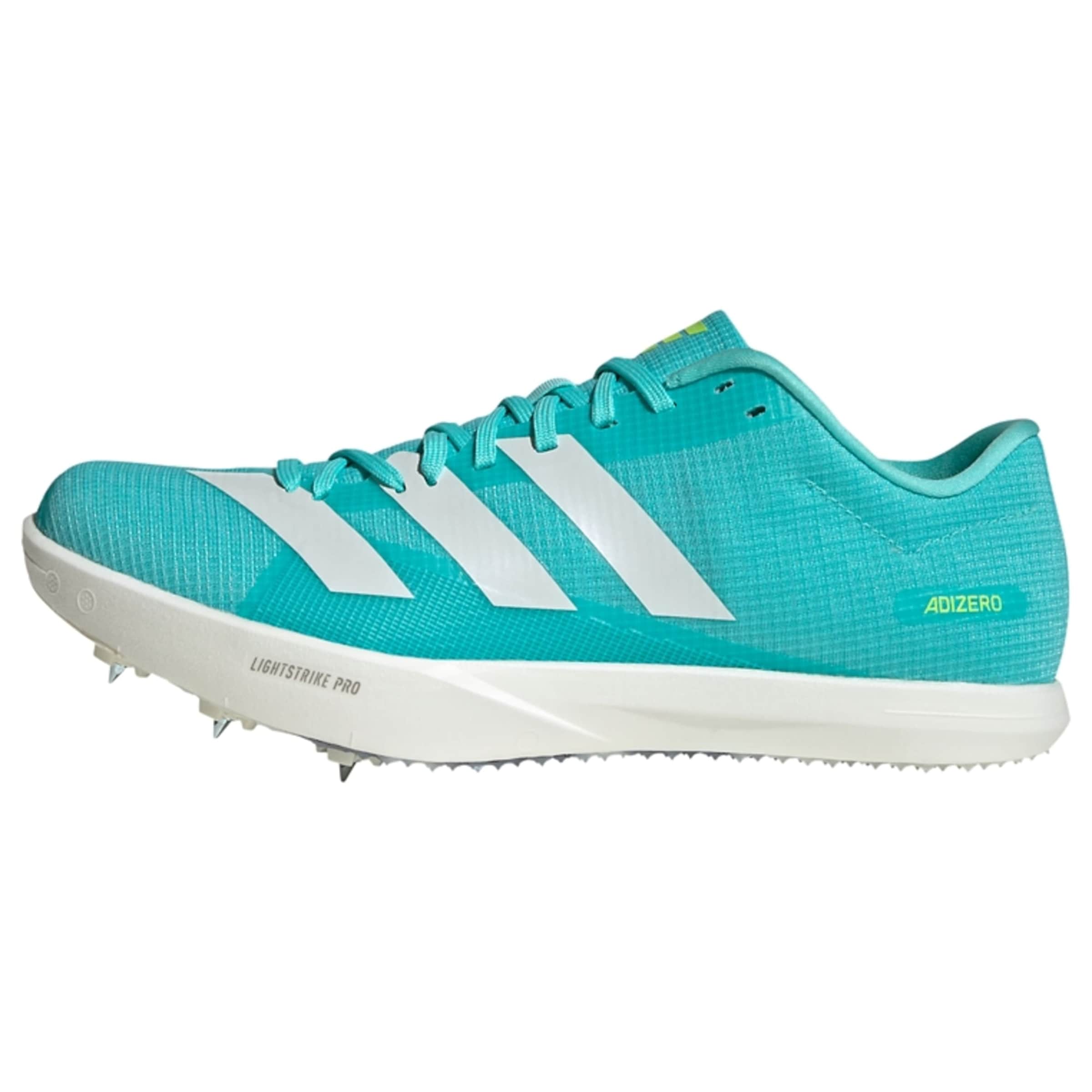 ADIDAS PERFORMANCE Sportschuh 'Adizero LJ' in aqua / weiß, Produktansicht