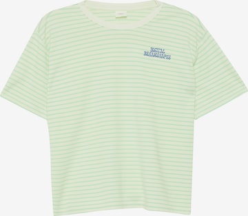T-Shirt s.Oliver en vert : devant