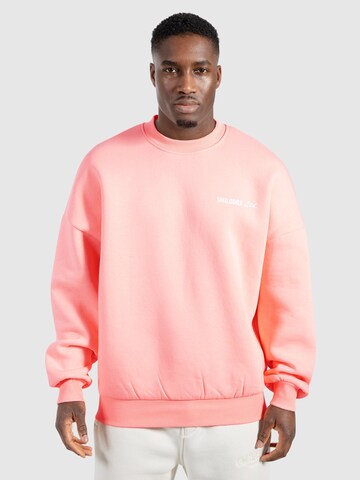 Smilodox Sweatshirt ' Liquid Brail ' in Pink