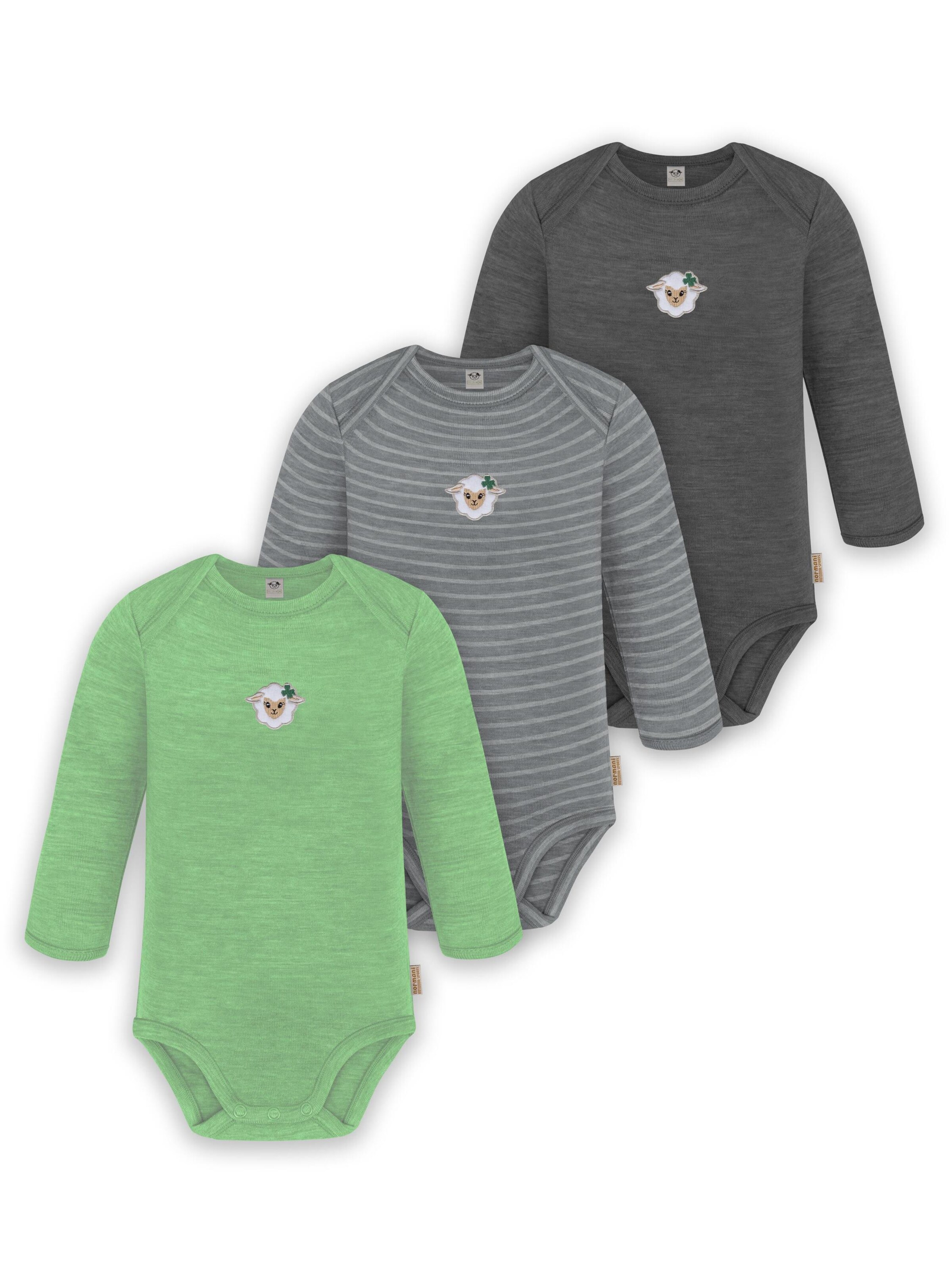 normani Romper/bodysuit 'Auckland' in Grey: front