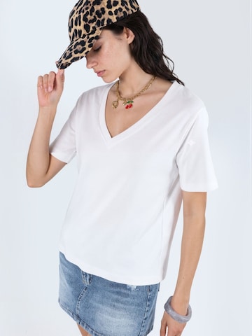 T-shirt Busem en blanc