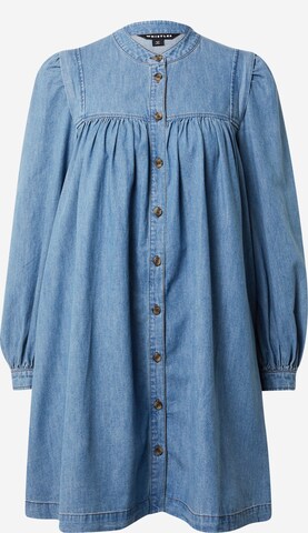 Whistles Платье-рубашка 'CHAMBRAY' в Синий: спереди