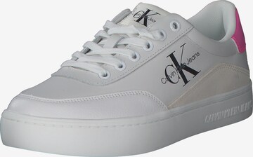 Baskets basses 'YW0YW00699' Calvin Klein en blanc : devant