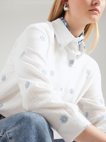 Hailys - Blusa 'Mi44lly' en blanco