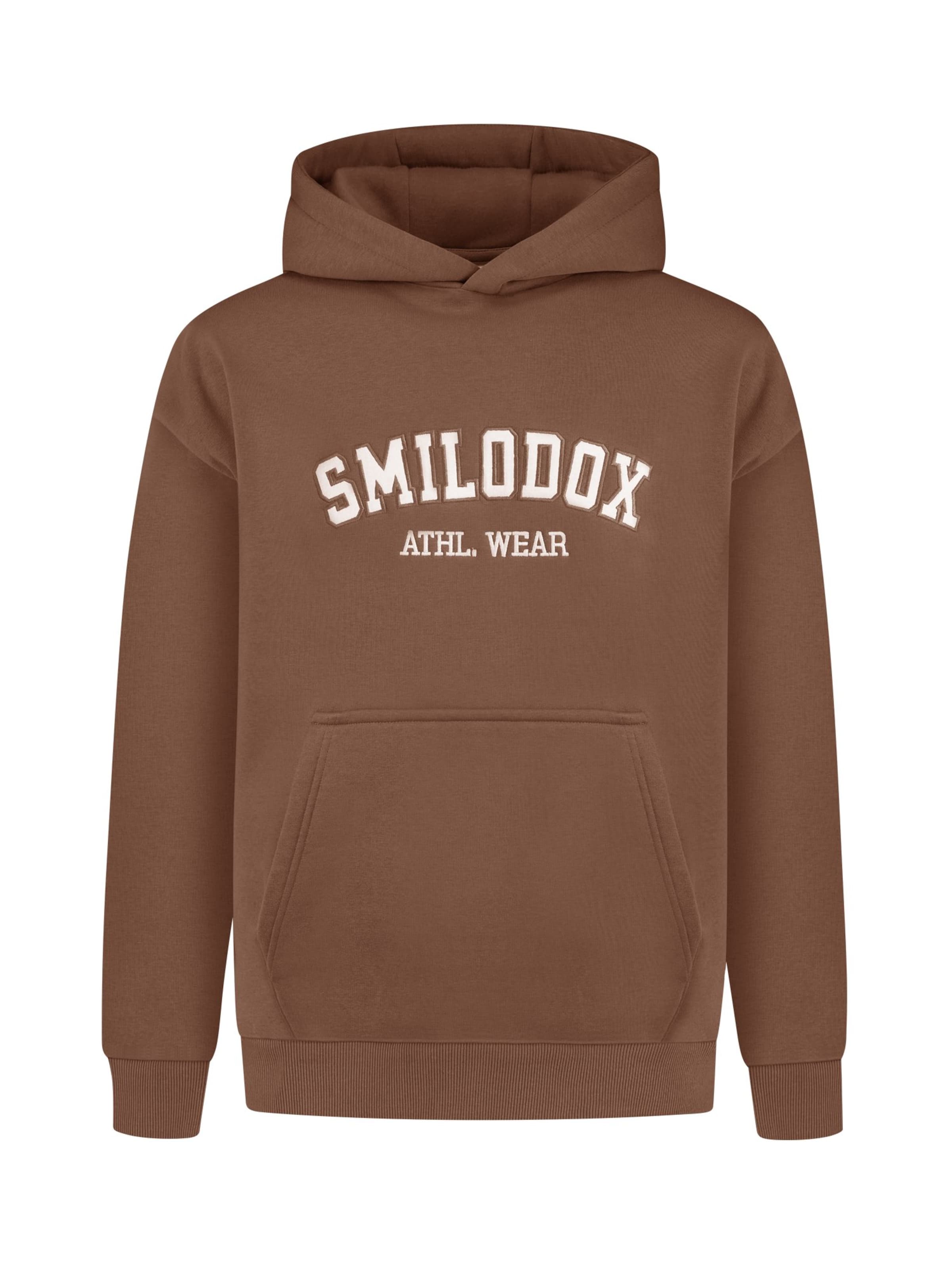 Smilodox Sweatshirt ' Kayson ' in Dark brown, Item view