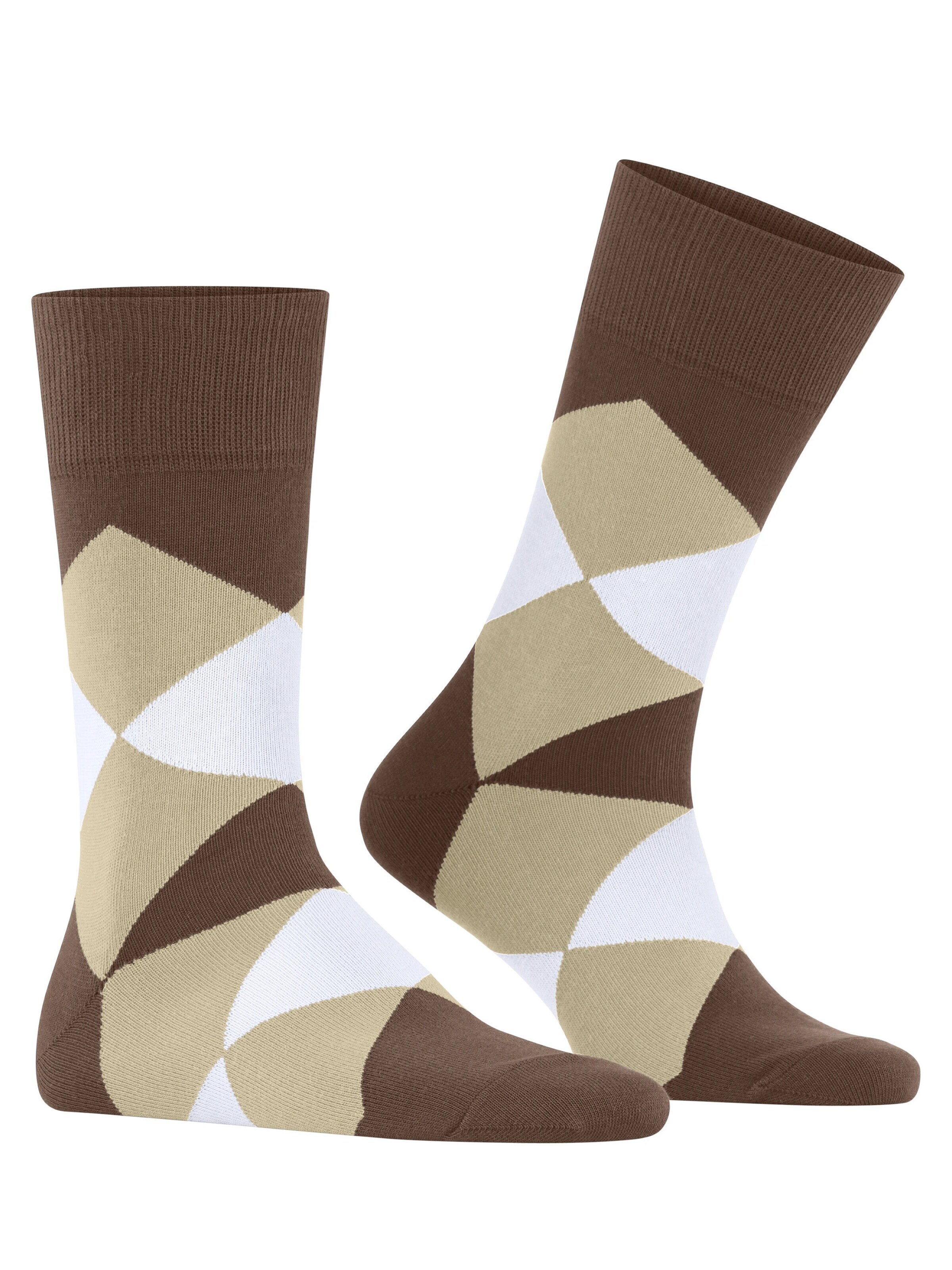 BURLINGTON Socks 'Clyde' in Brown