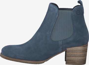 TAMARIS - Botas chelsea em azul