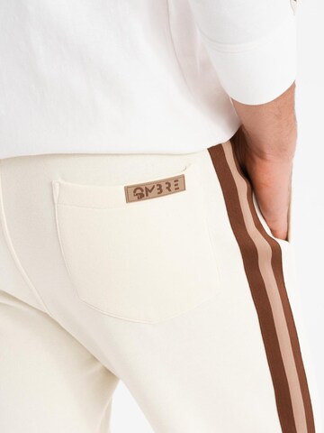 Ombre - regular Pantalón deportivo en beige