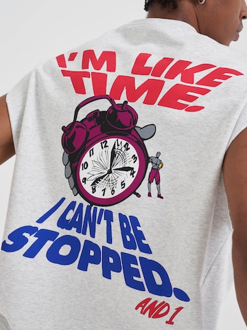 AND1 Bluzka sportowa 'Timeout' w kolorze szary