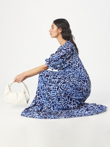 Robe 'Lucille' Moliin Copenhagen en bleu